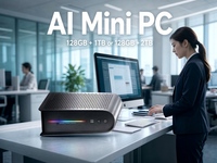 AI Max+ 395 Ai Mini PC avec Oculink pour GPU externe, AI Mini PC, station de travail AI, mini PC supercalculateur