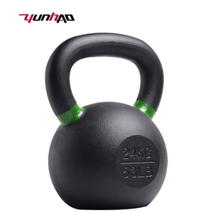 <span class=keywords><strong>Kettlebell</strong></span> en fonte de <span class=keywords><strong>32</strong></span> <span class=keywords><strong>kg</strong></span> de haute qualité Yuncheng, personnalisable avec logo, pour l'entraînement de musculation - Product Image 1