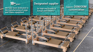 Machine de Pilates Reformer portable, réglable et durable, pliable avec tour, pour studio de Pilates et exercices de yoga - Product Image 5