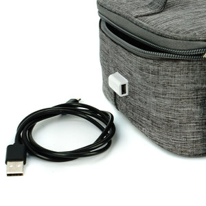Nouvelle sacoche isotherme portable tendance avec chauffage USB pour les voyages - Product Image 3