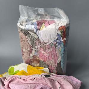 Trapos de Limpieza de Algodón de Uso General para Talleres, Uso Marino, Trapos de Lona de Colores Mixtos, Trapos de Tela Reciclada para Mecánicos - Product Image 1