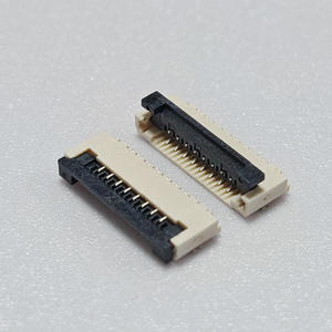 מחבר Flip Lock עם מרווח של 1.0 מ\\\"מ -25 ° C~+85 ° מחבר C 18P עם מגע תחתון, נעילת הזזה, SMD, מרווח פינים 2.0 מ\\\"מ, שקע FPC/FFC לכבל שטוח וגמיש - Product Image 2