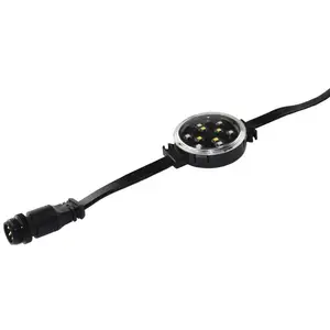 DMX 50mm extérieur RGBW étanche piste dmx pixel led point lumineux