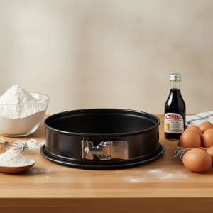 ถาดอบเค้ก Kaiser Springform ขนาด 28 ซม. พร้อมท่อเสริม สีดำ อุปกรณ์ทำเค้ก - Product Image 3