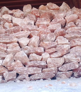 100% Sel rose de l'Himalaya naturel pur, matière première brute, sel rose en blocs, pierres, morceaux - Product Image 3