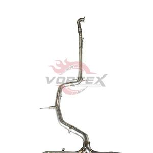 Échappement arrière Valvetronic en acier inoxydable poli VORTEX 304 pour VW Magotan 2017-2025, commande à distance, fixation directe, 1,5 mm - Product Image 5