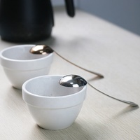 Ensemble d'ustensiles de cuisine de haute qualité SUS304, cuillère ronde, cuillère à café, cuillère doseuse, cuillères à café en acier inoxydable