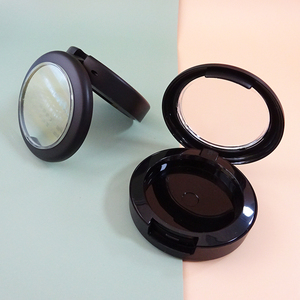 Private Label Empty for Blush Packaging <b>Compact</b> Powder Case Window <b>Mirror</b> Portable Custom Color ABS Material Makeup Tools - Product Image 4