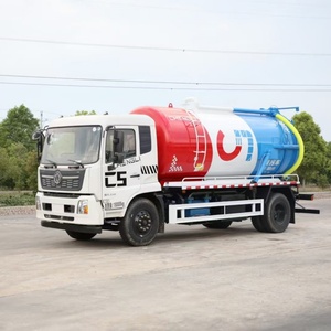 Camión de Succión de Aguas Residuales Dongfeng 4x2 Diésel con Tanque de 12 CBM, Capacidad de Carga de 12T, Transmisión Manual - Product Image 3