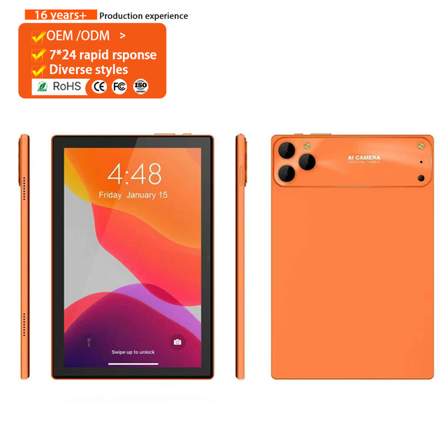 OEM 10.1-inch I17 Pro Octa Core Tablet Eco-friendly 12+512G 4G SIM Card 5G WiFi Android 14 High-definition Camera