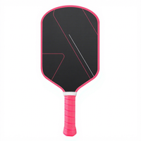 Vente directe d'usine, vente en gros et au détail, raquettes de pickleball portables en fibre de carbone pour l'entraînement, support de logo personnalisé