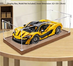 Caja de Exhibición Acrílica Transparente YLD-AD71 para Technic 42172 <span class=keywords><strong>McLaren</strong></span> P1, a Prueba de Polvo, para Almacenamiento de Bloques de Construcción - Product Image 2