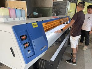 2025 Large <strong>Format</strong> 1.8m Eco Solvent Banner Printer Single XP600 F1080 I3200 Head Tarpaulin <strong>Plotter</strong> For Banner And Vinyl Printing - Product Image 4