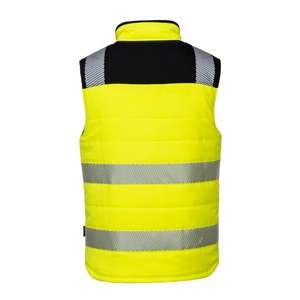 PORTWEST - PW374YBRXL PW3 Bodywarmer jaune/noir réversible haute visibilité-EAN 5036108319268 HI-VIS WORKWEAR - Product Image 2