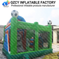 Castillo inflable de tamaño personalizado, fácil instalación, parque infantil hinchable y casa de rebote