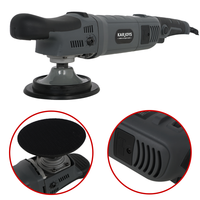 Polisseuse électrique rotative sans fil portable professionnelle Karjoys KJ-7319 1200W, qualité industrielle, pour le polissage des métaux et le detailing du bois