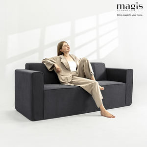 Sofá Moderno de Tela Personalizado, de Corduroy, para Apartamentos Pequeños, de 3 Plazas, con Esponja Completa, Estilo Influencer - Product Image 6