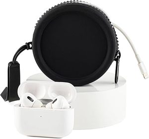 Wholesale New Round Silicone Coin <b>Purse</b> Portable Data Cable Earphone Silicone Storage Bag Jewelry Silicone Bag - Product Image 1