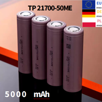 Cellule INR21700 50ME 5000mAh 3.6V de qualité supérieure à longue durée de vie, 800+ cycles, certifiée CE RoHS pour trottinettes électriques