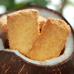 Galletas Crujientes de Coco en Rodajas, Halal, Bajas en Azúcar, Aptas <span class=keywords><strong>para</strong></span> Diabéticos, Snacks Saludables a Granel - Product Image 2