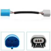 Connecteurs universels mâles et femelles 12V 9005 H11 H7 Halogène H4 LED, rallonge de faisceau de câblage de voiture, adaptateur de douille d'ampoule, connecteur de phare