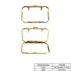 Tùy Chỉnh Bán Buôn Vỏ Sò Ví Khung Hộp Ly Hợp Khung Phần Cứng DIY Màu Sắc Kích Thước - Product Image 3