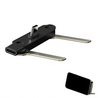 Câble USB-C 240W avec adaptateur PD65 à charge rapide 2-en-1 et support invisible pour téléphone – Nouveauté 2026, produit phare TikTok