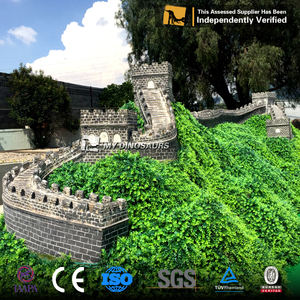 Parc à thème MYDINO Qualité Mini <span class=keywords><strong>World</strong></span> 3d Grande Muraille Bâtiment miniature - Product Image 2