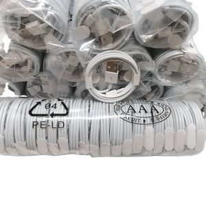 Cable de carga rápida 2.1A <span class=keywords><strong>original</strong></span> de fábrica, sincronización de datos para <span class=keywords><strong>IPhone</strong></span>, Cable <span class=keywords><strong>cargador</strong></span> 6/<span class=keywords><strong>6s</strong></span>/8/8s/XR/RS/11/12/13 Pro Max - Product Image 1