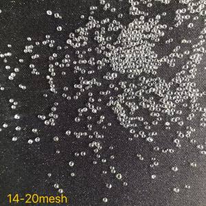 0.6-0.8mm 0.8-1.2mm 솔리드 구조 라운드 유리 구슬 야외 산업 및 병원 응용 프로그램 가중 담요 충전 - Product Image 3