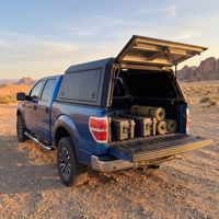 Capot de camionnette en aluminium de haute qualité, verrouillable et étanche, pour Toyota Tacoma Hilux Tundra F150