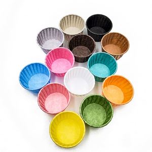 Jumbo Cupcake Disposable Liners Cup <b>Paper</b> Material Customized Mini Tulip Muffin Cupcake <b>Greaseproof</b> Baking <b>Paper</b> - Product Image 4