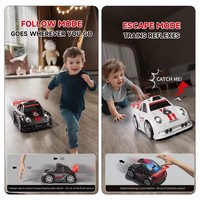 Voiture de course télécommandée MILI 2.4G Mini Wifi avec vidéo en temps réel, prise de photos, écran lumineux, suivi intelligent, fonction d'évasion, démonstration et drift
