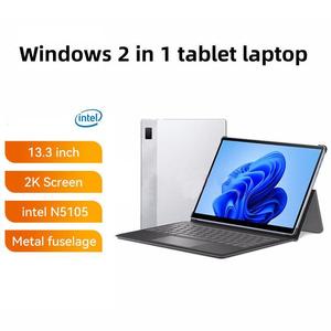 Custom Logo 13 Inch Intel Celeron N5095 Quad Core 11Th Gen 2 in 1Touchscreen Pogopin Keyboard Large Screen Tablet <strong>Laptop</strong> - Product Image 3