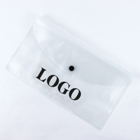 Bolsas de Plástico Personalizadas de PVC a Prueba de Polvo y Agua con Botones para Empacar Ropa Interior y Trajes de Baño