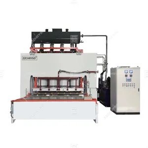 Professional melamine paper mdf lamination/laminating hot press machines line