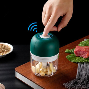 Wholesale Wholesale CL120 250ml Garlic Masher Sturdy Press USB Machine Kitchen Gadgets <b>Vegetable</b> Chili Meat - Product Image 2