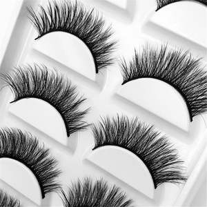 G600-G605 5 जोड़े <span class=keywords><strong>eyelashes</strong></span> बरौनी पैकेजिंग बॉक्स के साथ कस्टम 3D अशुद्ध मिंक झूठी <span class=keywords><strong>Eyelashes</strong></span> Wispy शराबी पार लंबी पलकों - Product Image 5