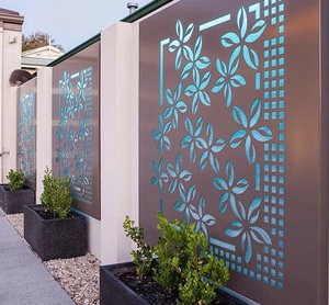 Panneaux de placage solides en aluminium pour les carreaux de plafond ignifuges Façades <span class=keywords><strong>d</strong></span>écoratives extérieures Revêtement de murs rideaux Conception perforée - Product Image 3