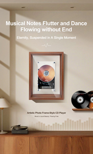 Todaair Multi-Functional <strong>CD</strong> <strong>Player</strong> Photo Frame - Supports <strong>CD</strong>/MP3/WMA, <strong>Bluetooth</strong> 5.0 Transmission, Breakpoint Memory Playback - Product Image 6