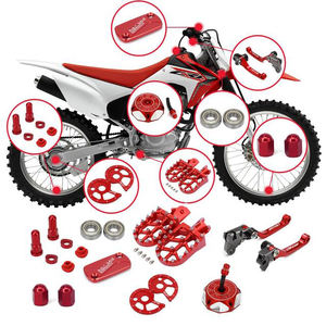 Fabricante de Fábrica de <span class=keywords><strong>Kit</strong></span> de Plásticos de Carrocería, Accesorios de Motocicleta <span class=keywords><strong>y</strong></span> Repuestos de Aluminio CNC para Motos de Cross Honda CRF CR XR - Product Image 4