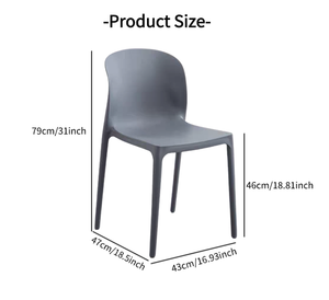 <span class=keywords><strong>Chaises</strong></span> de <span class=keywords><strong>salle</strong></span> <span class=keywords><strong>à</strong></span> <span class=keywords><strong>manger</strong></span> en plastique empilables colorées de style nordique moderne pour la <span class=keywords><strong>salle</strong></span> <span class=keywords><strong>à</strong></span> <span class=keywords><strong>manger</strong></span> - Product Image 5