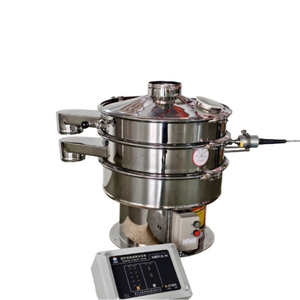 Crible vibrant compact et peu encombrant à structure ronde avec moteur vertical pour le criblage et le classement des minerais en atelier intérieur - Product Image 5