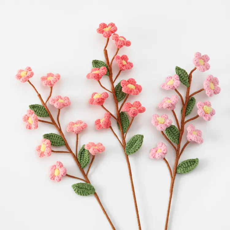 Artificial Peach Flowers Home Decor Peach Flowers For Wedding Christmas Festival Chinese New Year