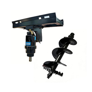 <span class=keywords><strong>Tarière</strong></span> <span class=keywords><strong>hydraulique</strong></span> motorisée 4500 Nm pour chargeuses compactes – Foreuse de trous - Product Image 2