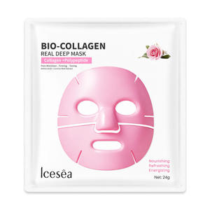 Masque facial en feuille de bio-collagène rose en gros, éclaircissant, rajeunissant, hydratation de nuit, glycérine, ODM, soin coréen pour tous - Product Image 6