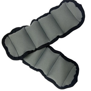 Ajustável Pesos Tornozelo e Pulso Set (0.5-2kg) com Areia de Enchimento para Treinamento de Força-Heavy Duty Fitness Sandbags - Product Image 3