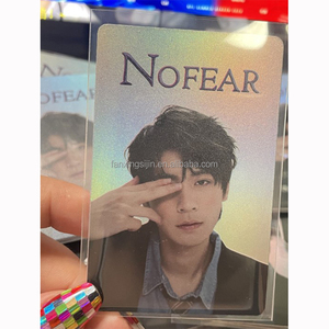 Kpop Merchandise Custom Printing Small Paper Cards Postcards Korea Idol K-pop Hologram Cards Kpop Holographic Photocard for Coll