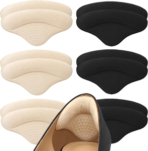 Autocollants antidérapants pour talons, autocollants en éponge douce pour talons, coussinets en <span class=keywords><strong>silicone</strong></span> respirants, coussinets de soin des pieds, inserts pour talons de chaussures - Product Image 1