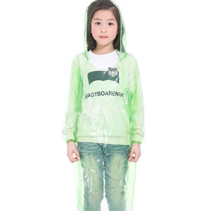 เสื้อกันฝนโปร่งใสแบบใช้แล้วทิ้งเสื้อกั<span class=keywords><strong>น</strong></span>ฝนแบบเต็มตัวสำหรับเด็กเสื้อกันฝนแบบห<span class=keywords><strong>น</strong></span>าสำหรับนักเรีย<span class=keywords><strong>น</strong></span>อนุบาล - Product Image 1